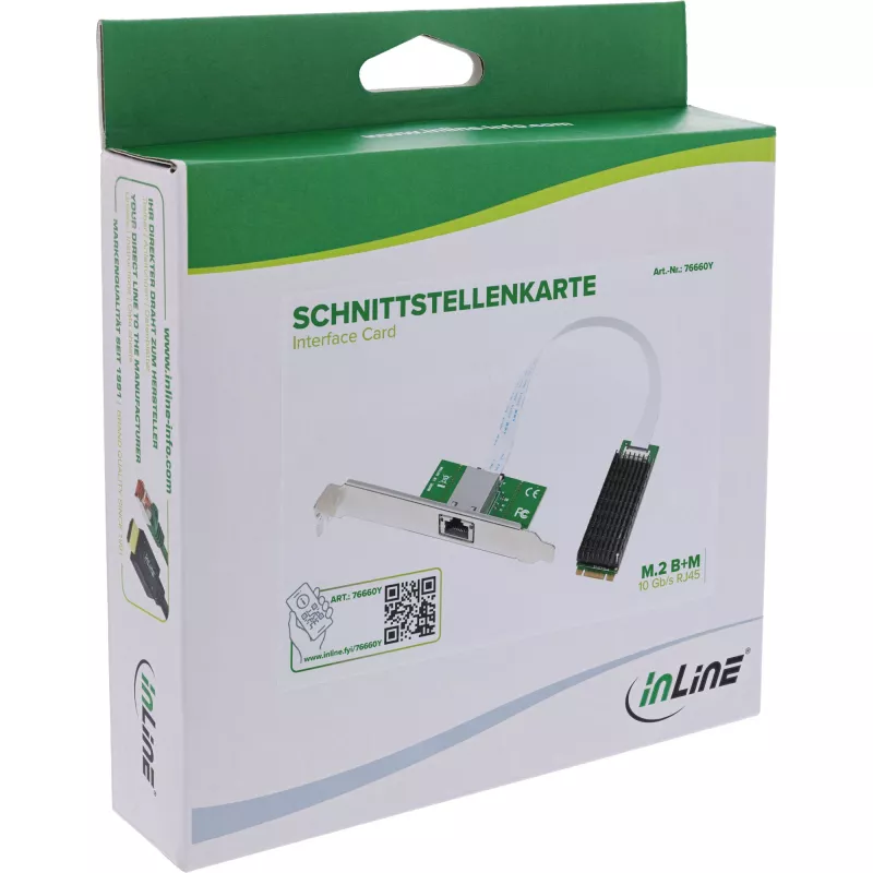 InLine 76660Y network card Internal Ethernet 10000 Mbit/s