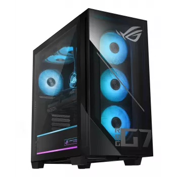ASUS ROG G700 GM700TZ-R8700F092W AMD Ryzen™ 7 8700F 32 GB DDR5-SDRAM 2 TB SSD NVIDIA GeForce RTX 5070 Ti Windows 11 Home Tower PC Black