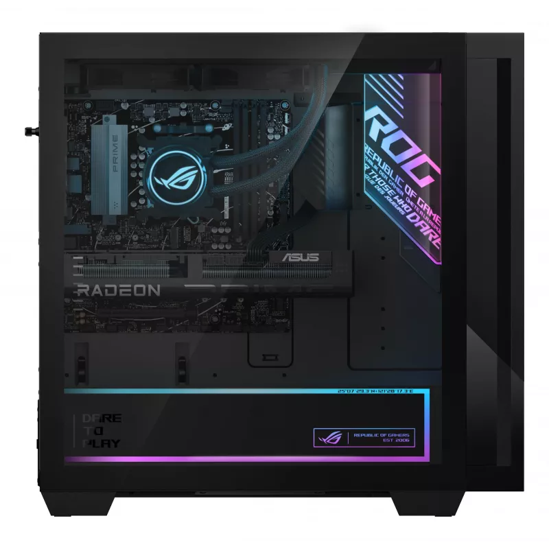 ASUS ROG G700 GM700TZ-R8700F092W AMD Ryzen™ 7 8700F 32 GB DDR5-SDRAM 2 TB SSD NVIDIA GeForce RTX 5070 Ti Windows 11 Home Tower PC Black