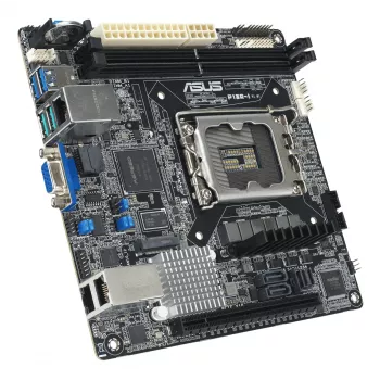 Motherboard ASUS P13R-I Mini ITX, Intel C262 chipset, LGA 1700, DDR5, 2x DIMM, 64 GB, 6x SATA III, 3x RJ-45