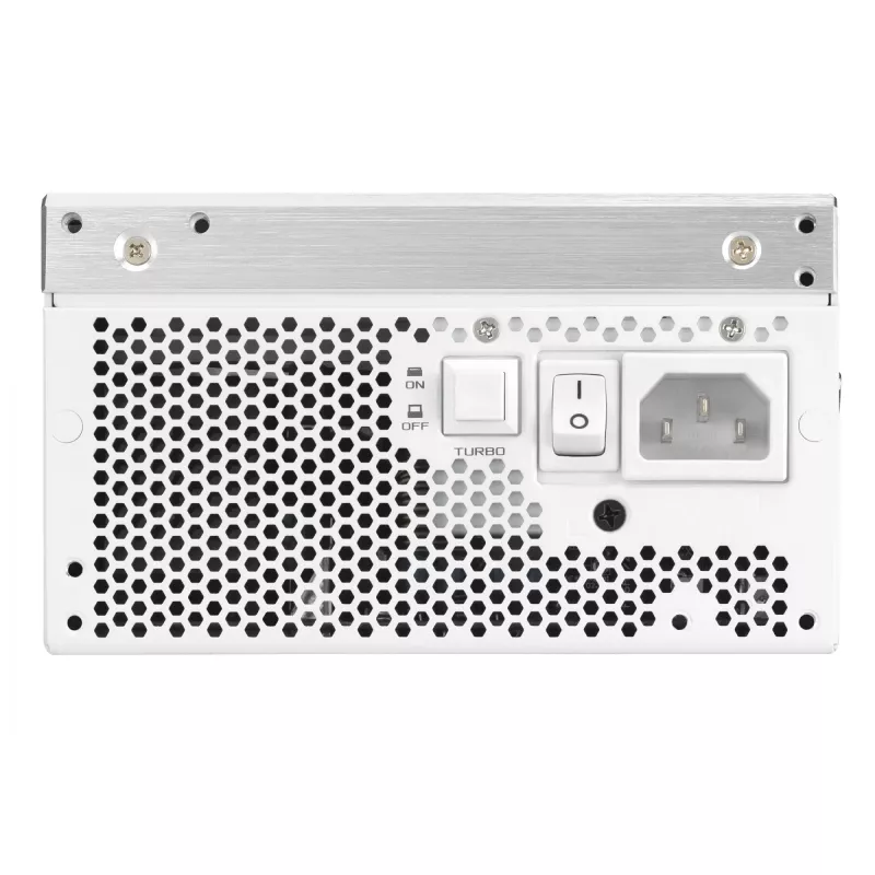 Power supply unit ASUS ROG THOR-1200P3-WHITE-GAMING 1200 W ATX 20+4 pin, 80 PLUS Platinum, white
