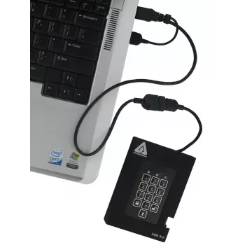 SSD drive Apricorn 256GB USB 3.2 Gen 1 Black A25-3PL256-S256F