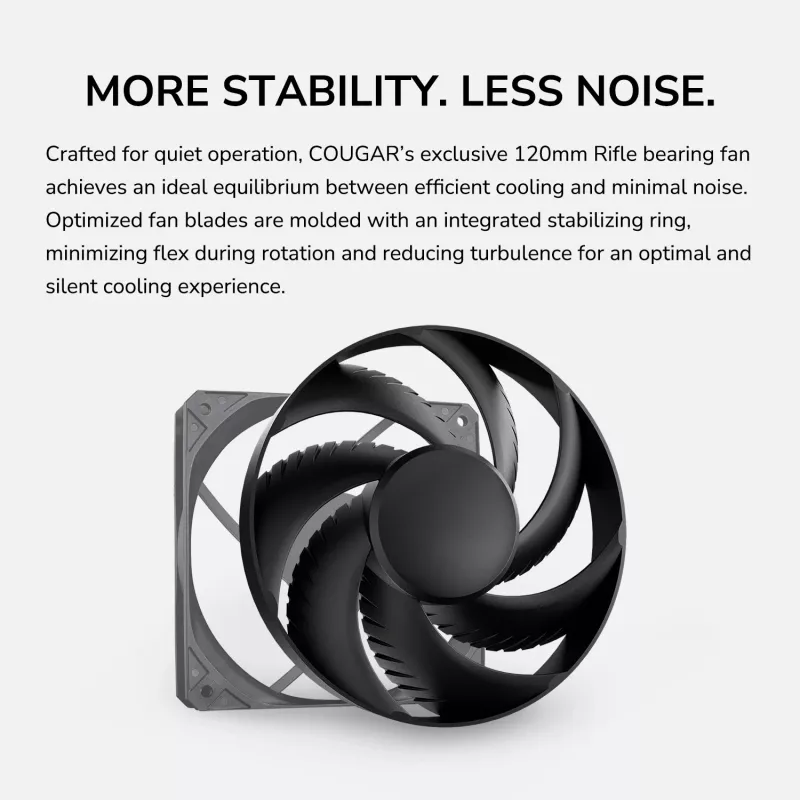 COUGAR Power Supply GR 750W ATX3.1/PCIE 5.1 / 80 Plus Gold, 750 W, 100 - 240 V, 50/60 Hz, 10 A, 100 W, 750 W