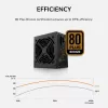 Power supply Cougar ATLAS 650W ATX3.1 80 PLUS Bronze, 24-pin ATX, 120 mm fan, black