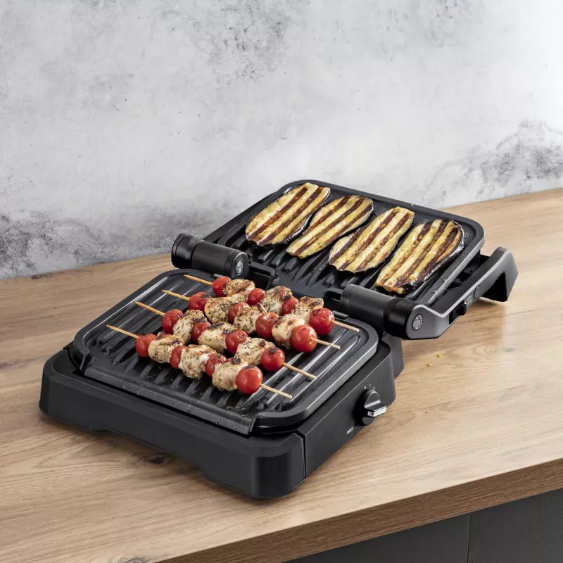 Contact Grill Tefal OptiGrill 2in1 GC7728 2100W Black