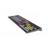 Keyboard LogicKeyboard LKB-PSO3-A2PC-DE — Full-size USB QWERTZ German, 108 keys, LED backlight, 1.8 m cable