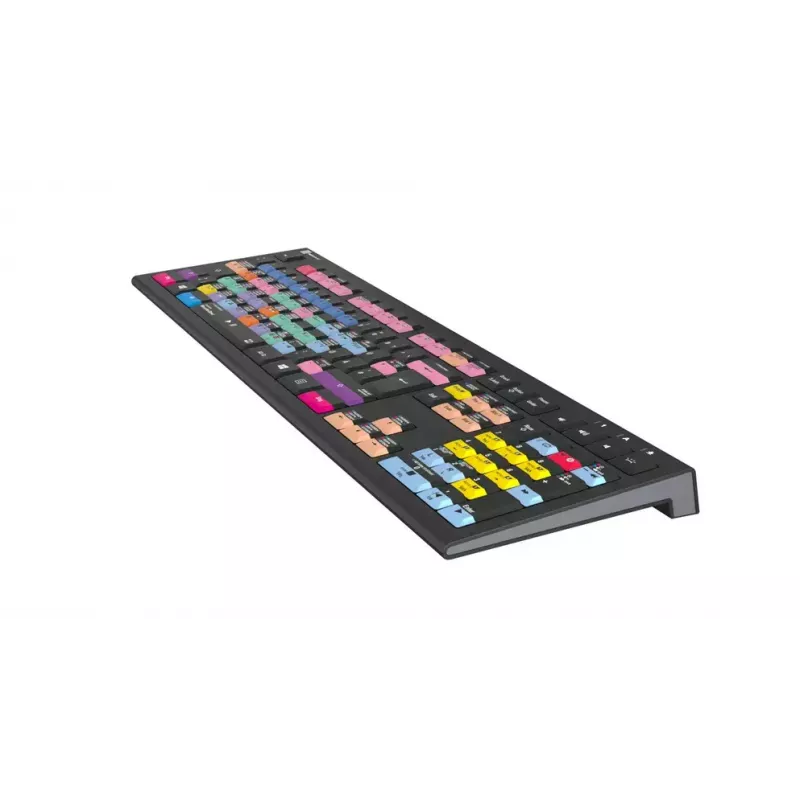 Keyboard LogicKeyboard LKB-PSO3-A2PC-DE — Full-size USB QWERTZ German, 108 keys, LED backlight, 1.8 m cable
