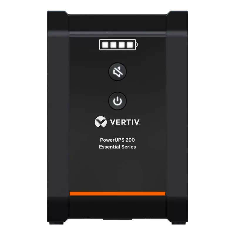 Vertiv PowerUPS 200 Essential PSA6E-1000IT-IEC, 1000VA/525W, Line-Interactive, 1 kVA, 525 W, Sine, 140 V, 290 V