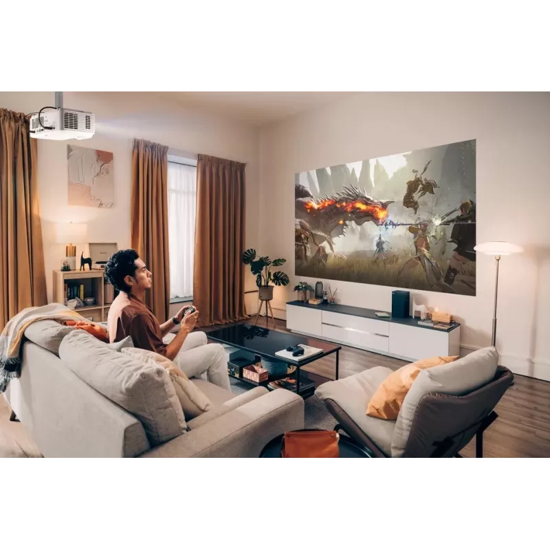 Viewsonic V554K data projector Ultra short throw projector 3500 ANSI lumens 3LCD UHD 4K (3840x2160) 3D White
