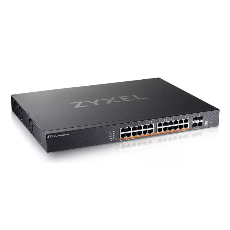 Zyxel XMG2230-28HP Managed L2/L3 2.5G Ethernet (100/1000/2500) Power over Ethernet (PoE) 1U Black