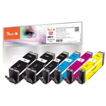 Peach 320448 ink cartridge 6 pc(s) Compatible