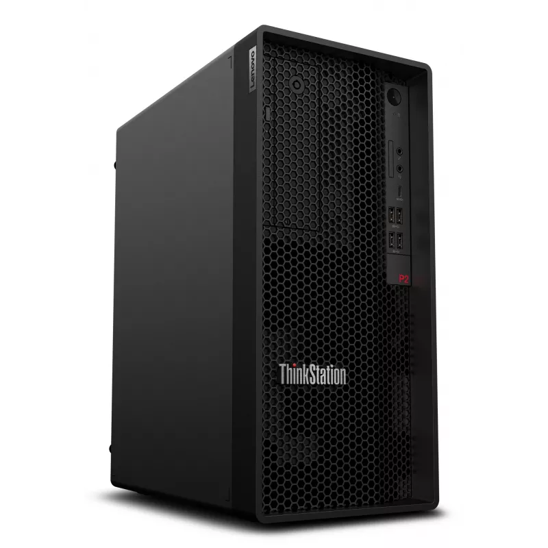 Lenovo ThinkStation P2 Tower Intel® Core™ i7 i7-14700 32 GB DDR5-SDRAM 512 GB SSD NVIDIA RTX A1000 Windows 11 Pro Workstation Black