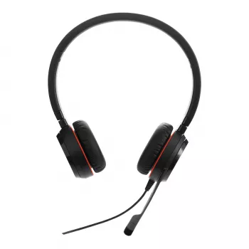 Jabra Evolve 20SE MS Stereo USB-C, Wired, Office/Call center, 150 - 7000 Hz, 132 g, Headset, Black