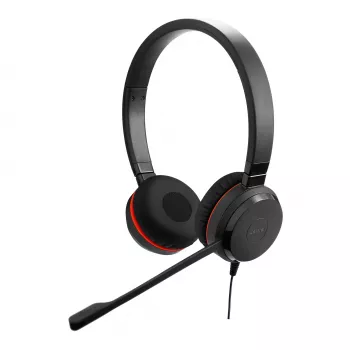 Jabra Evolve 20SE MS Stereo USB-C, Wired, Office/Call center, 150 - 7000 Hz, 132 g, Headset, Black