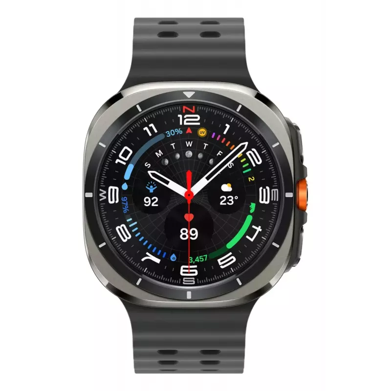 Samsung Galaxy Watch Ultra 3.81 cm (1.5 inch) AMOLED 47 mm Digital 480 x 480 pixels Touchscreen 4G Silver Wi-Fi GPS (satellite)