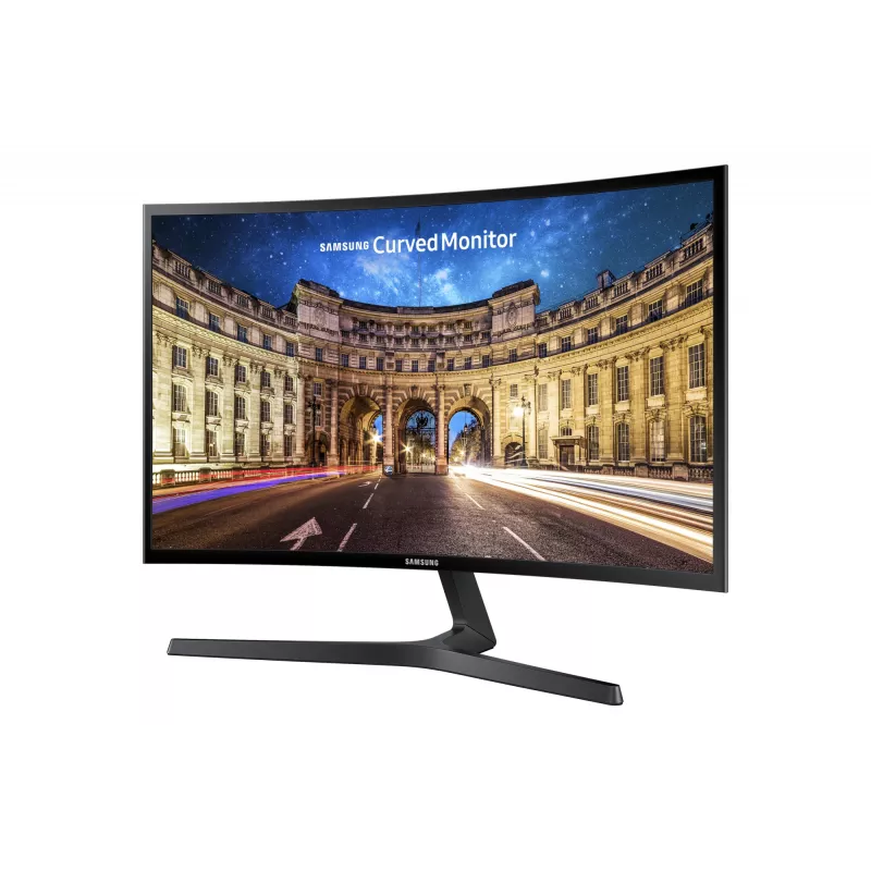 Samsung C24F396FHR computer monitor 59.7 cm (23.5 inch) 1920 x 1080 pixels Full HD LED Black