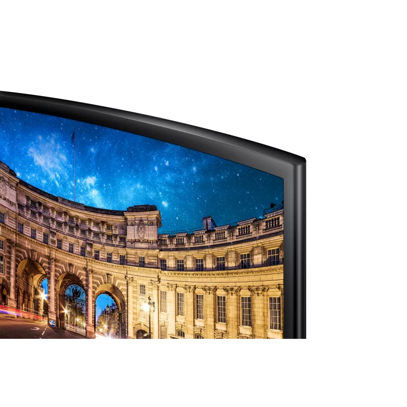 Samsung C24F396FHR computer monitor 59.7 cm (23.5 inch) 1920 x 1080 pixels Full HD LED Black