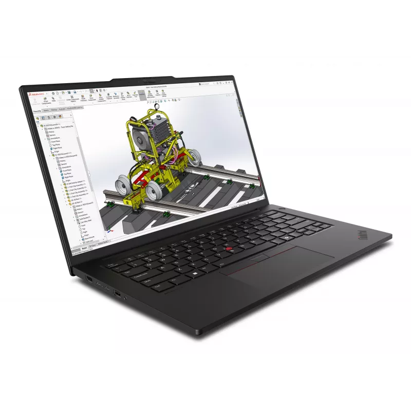 Lenovo ThinkPad P14s Gen 6 (Intel) Intel Core Ultra 7 265H Mobile workstation 36.8 cm (14.5 inch) WQXGA 32 GB DDR5-SDRAM 1 TB SSD NVIDIA RTX PRO 1000 Blackwell Wi-Fi 7 (802.11be) Windows 11 Pro German Black