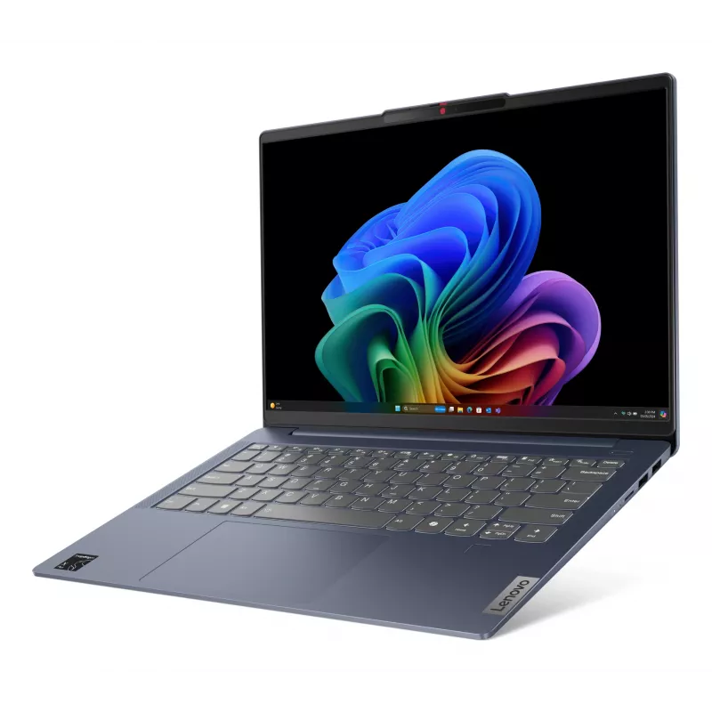 Lenovo IdeaPad Slim 5 14Q8X9 Copilot+ PC Snapdragon X1-26-100 Laptop 35.6 cm (14 inch) WUXGA 16 GB LPDDR5x-SDRAM 512 GB SSD Wi-Fi 7 (802.11be) Windows 11 Home German Blue