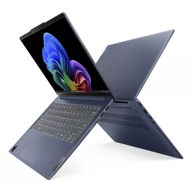 Lenovo IdeaPad Slim 5 14Q8X9 Copilot+ PC Snapdragon X1-26-100 Laptop 35.6 cm (14 inch) WUXGA 16 GB LPDDR5x-SDRAM 512 GB SSD Wi-Fi 7 (802.11be) Windows 11 Home German Blue