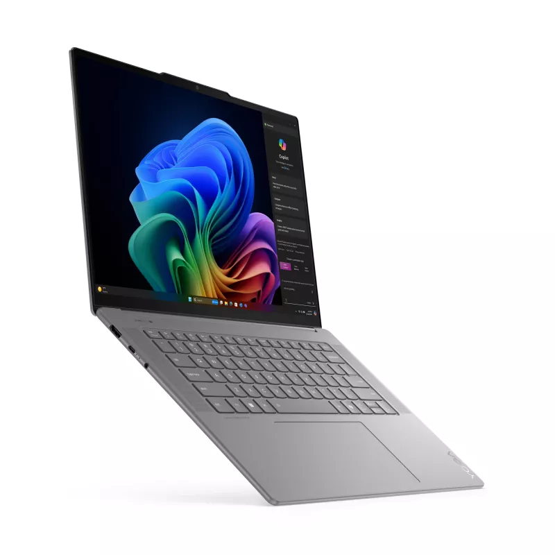 Lenovo Yoga Slim 7 15ILL9 Copilot+ PC Intel Core Ultra 7 256V Laptop 38.9 cm (15.3 inch) 2.8K 16 GB LPDDR5x-SDRAM 1 TB SSD Wi-Fi 7 (802.11be) Windows 11 Home German Grey