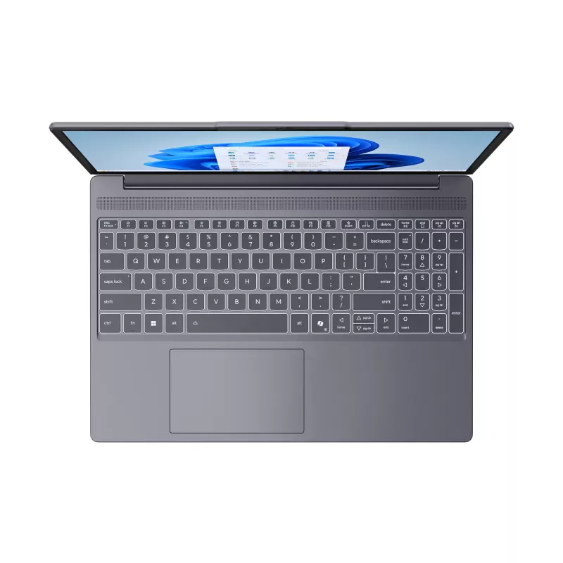 Lenovo IdeaPad Slim 3 15ARP10 AMD Ryzen™ 5 7535HS Laptop 38.9 cm (15.3 inch) WUXGA 16 GB DDR5-SDRAM 1 TB SSD Wi-Fi 7 (802.11be) Windows 11 Home German Grey
