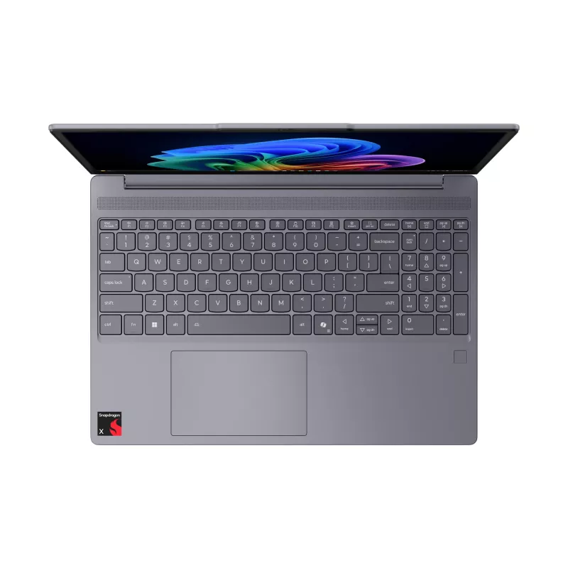 Lenovo IdeaPad Slim 3 15Q8X10 Copilot+ PC Snapdragon X1-26-100 Laptop 38.9 cm (15.3 inch) WUXGA 16 GB LPDDR5x-SDRAM 1 TB SSD Wi-Fi 7 (802.11be) Windows 11 Home German Grey