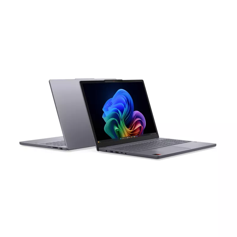 Lenovo IdeaPad Slim 3 15Q8X10 Copilot+ PC Snapdragon X1-26-100 Laptop 38.9 cm (15.3 inch) WUXGA 16 GB LPDDR5x-SDRAM 1 TB SSD Wi-Fi 7 (802.11be) Windows 11 Home German Grey