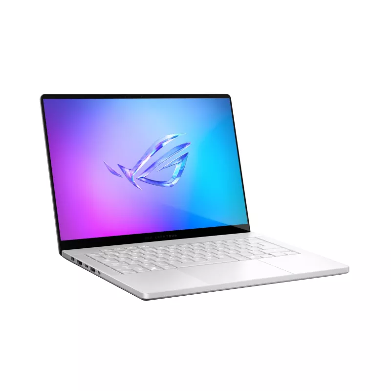Laptop ASUS ROG Zephyrus G14 GA403WR — AMD Ryzen AI 9 HX 370, 14 inch WQXGA+ 2880×1800, 32GB LPDDR5x, 2TB SSD, RTX 5070 Ti, Windows 11 Home, White
