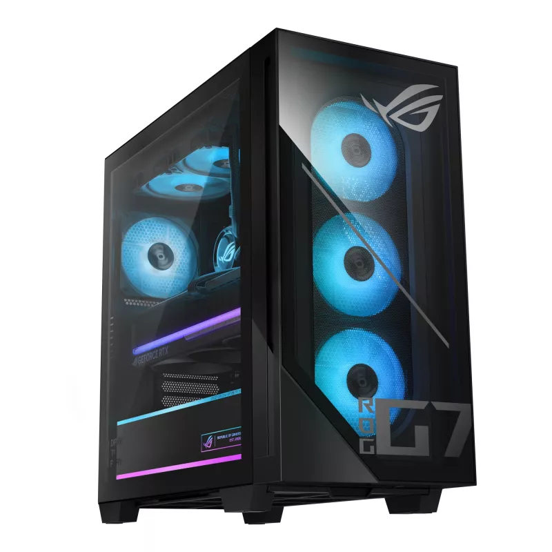 ASUS ROG G700 G700TF-7265KF225W Intel Core Ultra 7 265KF 32 GB DDR5-SDRAM 2 TB SSD NVIDIA GeForce RTX 5070 Ti Windows 11 Home Tower PC Black