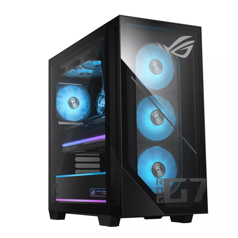 ASUS ROG G700 G700TF-7265KF225W Intel Core Ultra 7 265KF 32 GB DDR5-SDRAM 2 TB SSD NVIDIA GeForce RTX 5070 Ti Windows 11 Home Tower PC Black