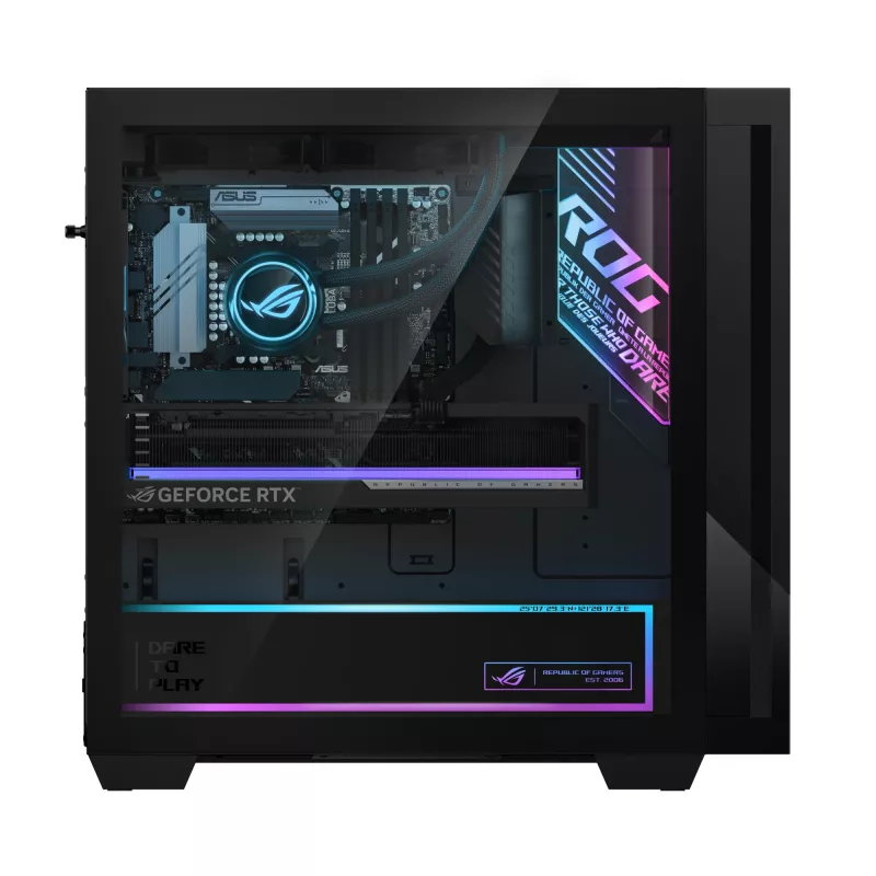 ASUS ROG G700 G700TF-7265KF225W Intel Core Ultra 7 265KF 32 GB DDR5-SDRAM 2 TB SSD NVIDIA GeForce RTX 5070 Ti Windows 11 Home Tower PC Black