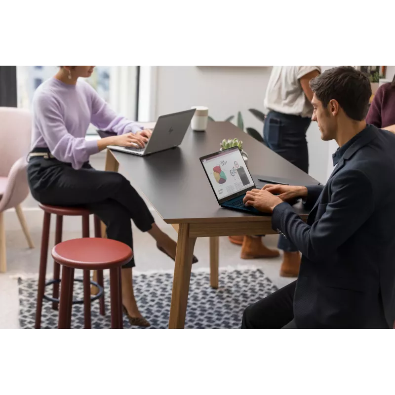 HP EliteBook X G1i Intel Core Ultra 5 226V Laptop 35.6 cm (14 inch) WUXGA 16 GB LPDDR5x-SDRAM 512 GB SSD Wi-Fi 7 (802.11be) Windows 11 Pro Silver