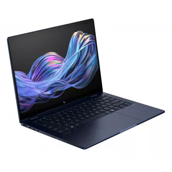 HP EliteBook X Flip G1i Copilot+ PC Intel Core Ultra 7 258V Hybrid (2-in-1) 35.6 cm (14 inch) Touchscreen WUXGA 32 GB LPDDR5x-SDRAM 512 GB SSD Wi-Fi 7 (802.11be) Windows 11 Pro Blue