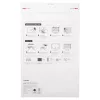 Privacy filter eSTUFF GLBB40948401 for 14.0 inch laptop display, anti-glare, attachable