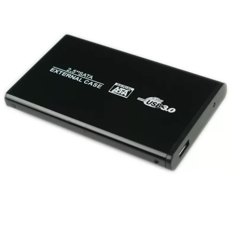 CoreParts K2501A-U3S storage drive enclosure Black 2.5 inch USB powered