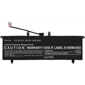 Laptop spare part CoreParts MBXAS-BA0318 Width 104 mm Depth 7.45 mm Height 277.5 mm