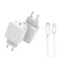 CoreParts MBXUSB-AC0015 mobile device charger Universal White AC Fast charging Indoor