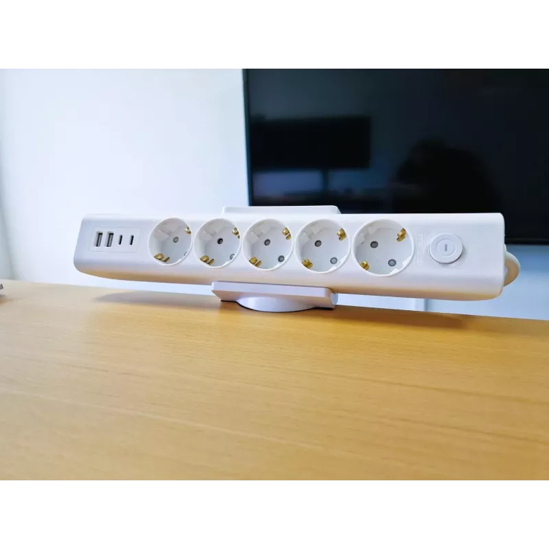 MicroConnect MC-DESKMOUNTW desk clamp for power strips