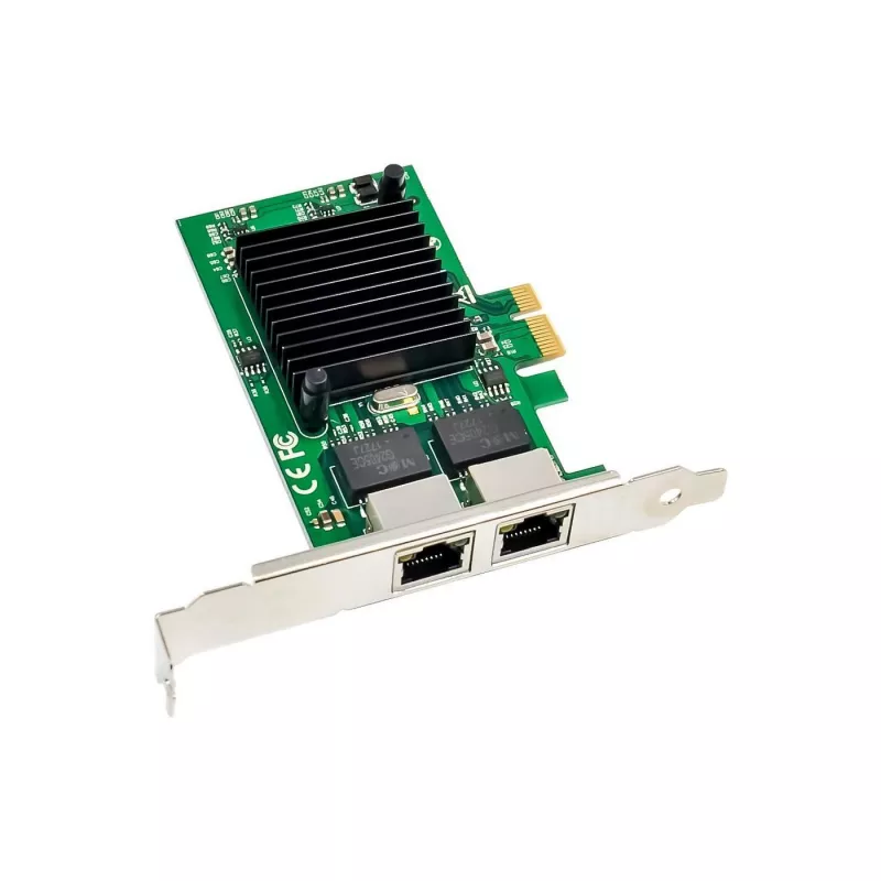 Network Card MicroConnect MC-PCIEX1-82575 PCIe x1 Intel 82575 Ethernet Adapter