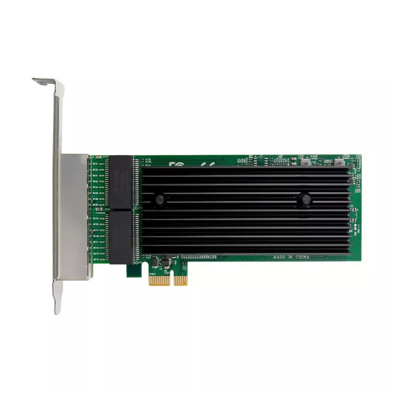 PCIe x1 Network Card MicroConnect MC-PCIEX1-82575-Q with Intel 82575 Controller