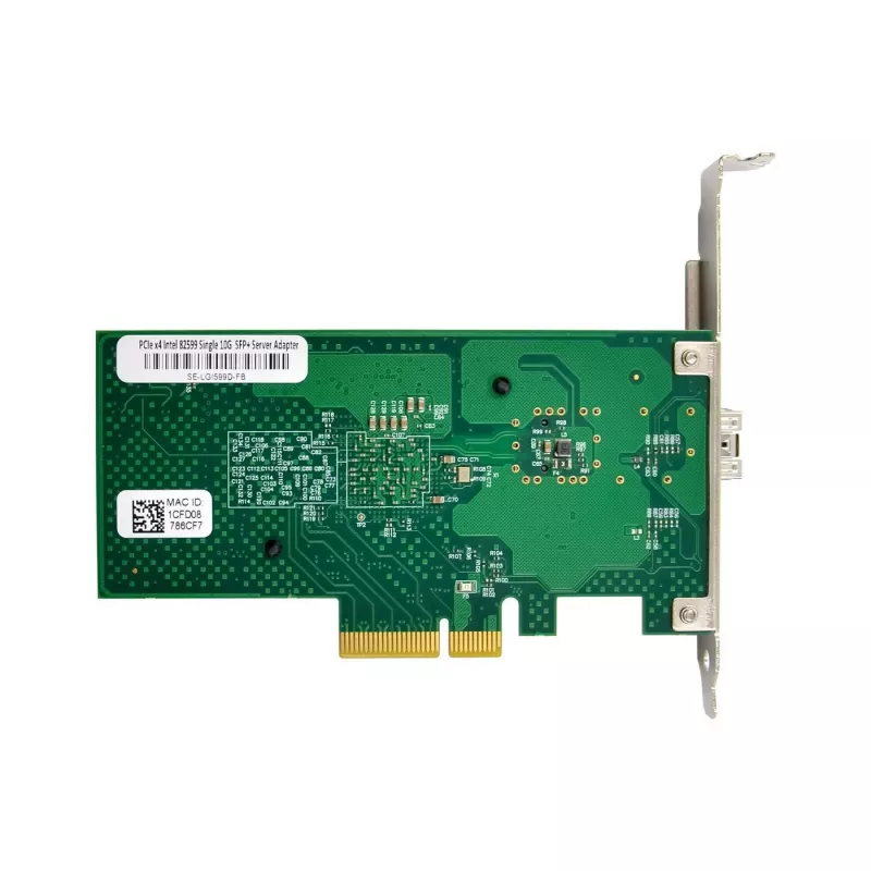 Network Card MicroConnect X520-DA1 PCIe x4 — Dual-Port 10GbE SFP+