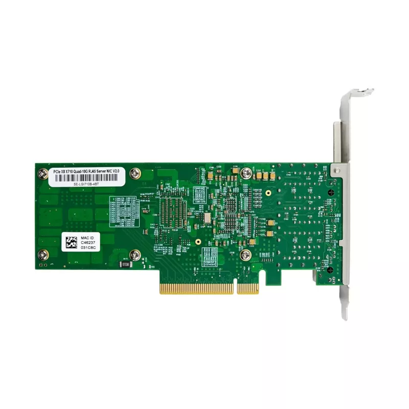 Network Card MicroConnect X710-T4 PCIe x8 10GbE 4 Ports