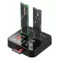 Media Duplicator CoreParts MS-CLONER-M2-SD Black USB Type-C M.2