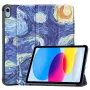 CoreParts TABX-IP10-COVER13 tablet case 27.7 cm (10.9 inch) Flip case Blue, Green, Orange, White, Yellow