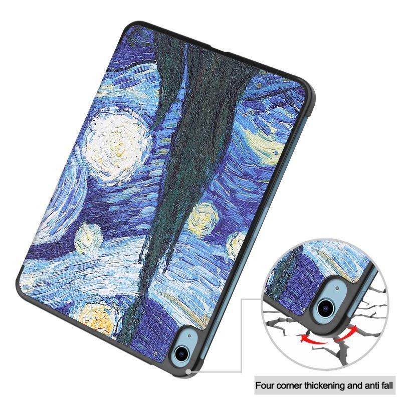CoreParts TABX-IP10-COVER13 tablet case 27.7 cm (10.9 inch) Flip case Blue, Green, Orange, White, Yellow