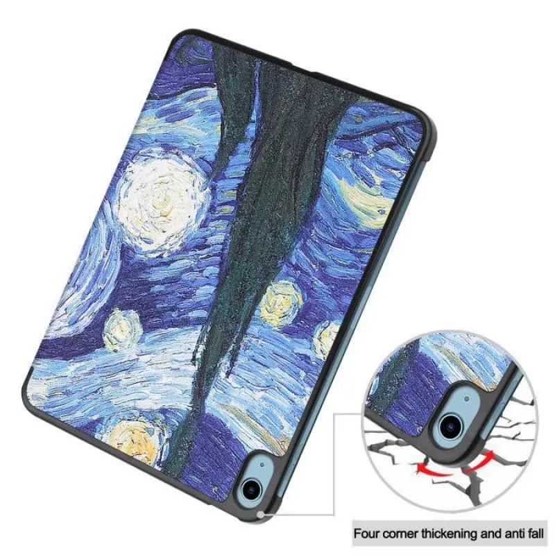 CoreParts TABX-IP10-COVER13 tablet case 27.7 cm (10.9 inch) Flip case Blue, Green, Orange, White, Yellow