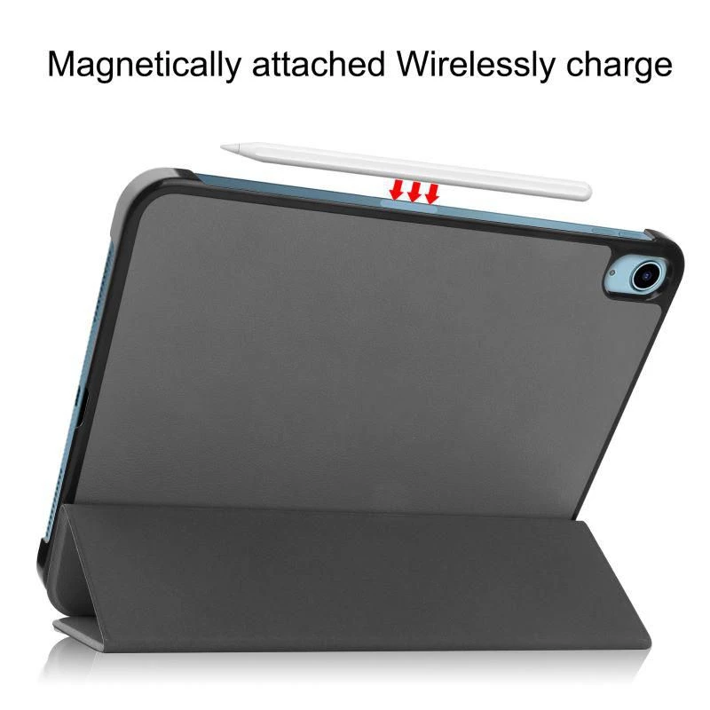 CoreParts TABX-IP10-COVER7 tablet case 27.7 cm (10.9 inch) Flip case Grey