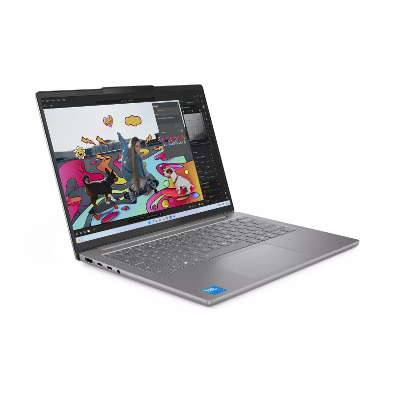Lenovo IdeaPad Slim 5 14AKP10 Copilot+ PC AMD Ryzen™ AI 7 350 Laptop 35.6 cm (14 inch) WUXGA 24 GB DDR5-SDRAM 1 TB SSD Wi-Fi 7 (802.11be) Windows 11 Home German Grey