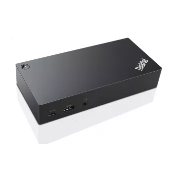 Lenovo ThinkPad USB-C Wired USB 3.2 Gen 1 Type-C Black Ethernet 90W